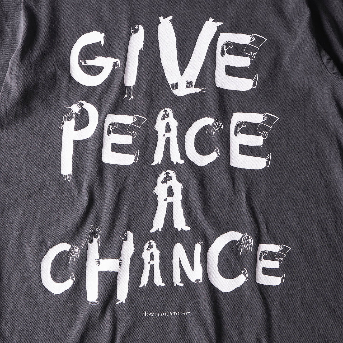 GIVE PEACE A CHANCE SS  TEE