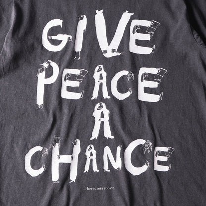 GIVE PEACE A CHANCE SS  TEE