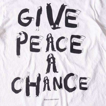 GIVE PEACE A CHANCE SS  TEE